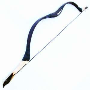 traditional mongol bow by Istvan Toth