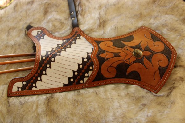 Premium Hand-Painted Leather Quiver - Image 2